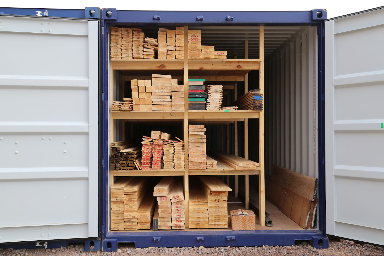 Cain Brothers Timber Merchants Timber Storage Container Derbyshire East Midlands